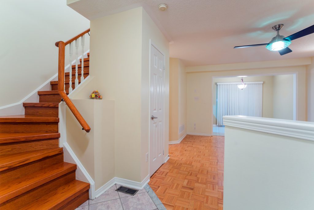 Empty living room - Timber Staircase Specialists